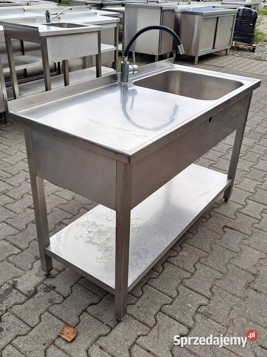 Zlew 1 Komorowy z Półką 1306085 M1840 N Gastronomia wielkopolskie