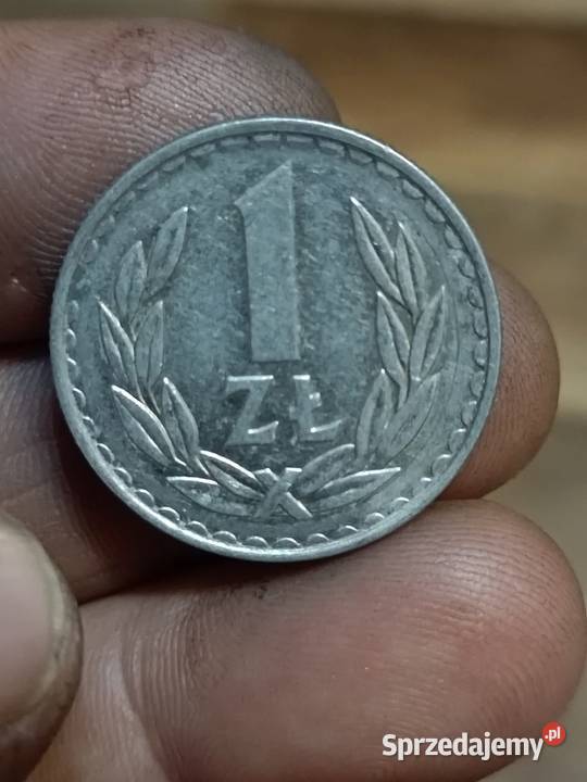 Sprzedam 1 zl 1986 r zzm nierowne ranty blad Chełm