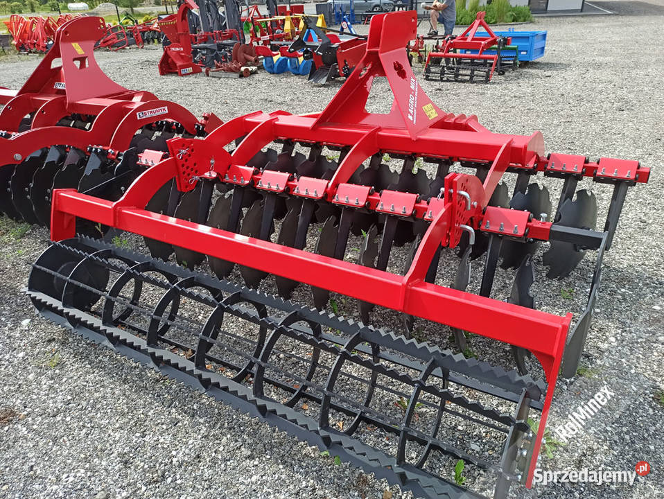 talerze fi 560mm Ciężka Brona talerzowa AGROMIX mazowieckie Węgrów sprzedam