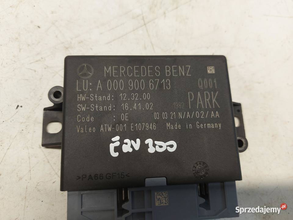 Mercedes EQV w447 Vklasa moduł sterownik pdc dolnośląskie