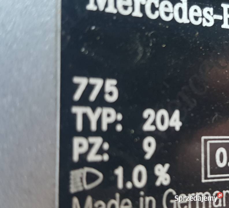 MERCEDES W204 LIFT SEDAN Zderzak tylny kompletny osobowe