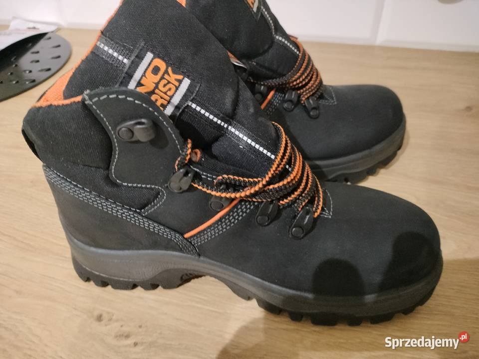 Buty skórzane robocze Męskie Nisko