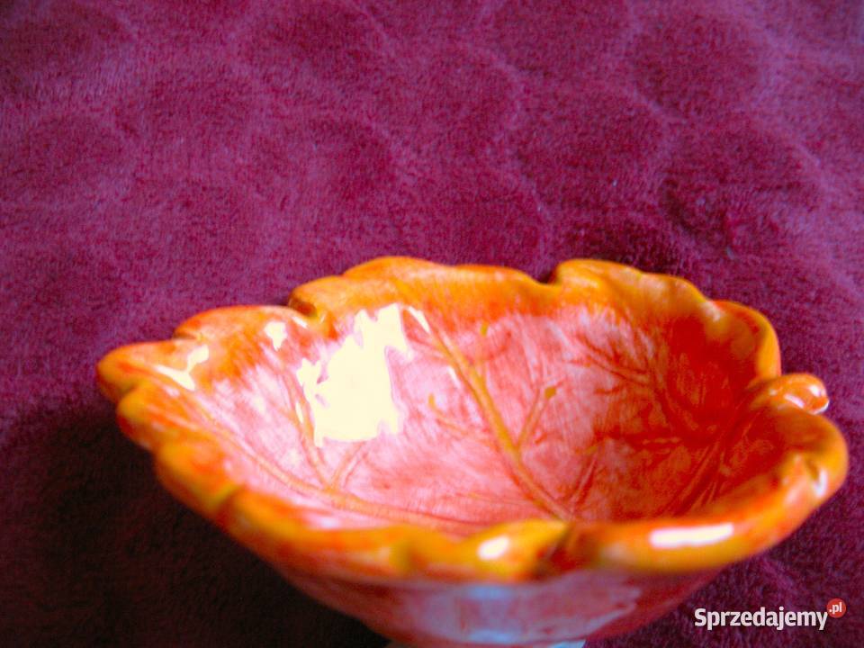 Miska pomarańczowa 12 x 11 x 4 Amsel Hamburg Siedlce sprzedam