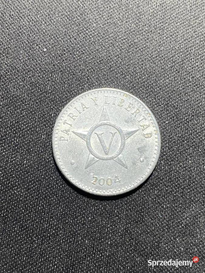Moneta Kuba 5 centavos 2004 sprzedam