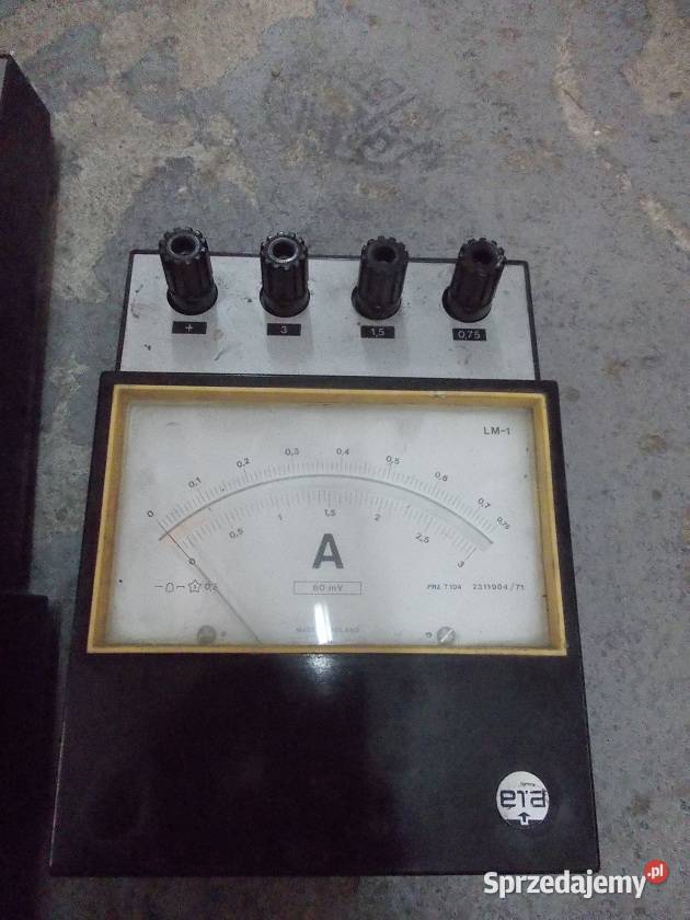 Stare mierniki elektryczne Bielsko-Biała