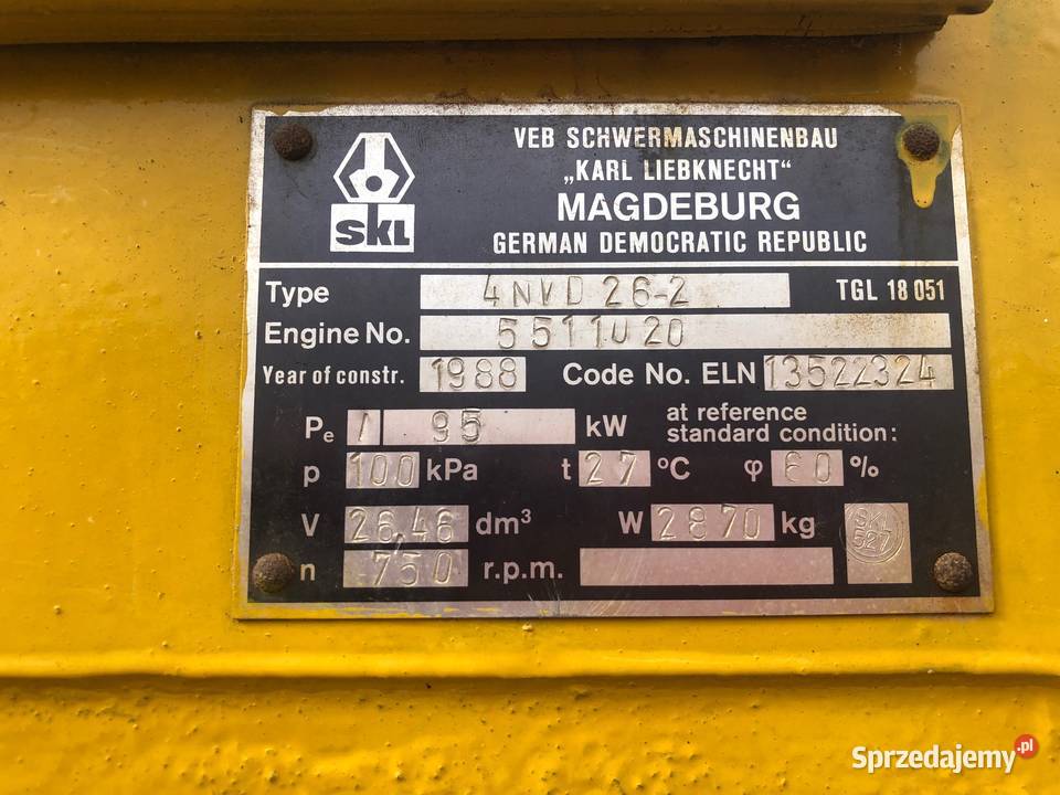 Agregat generator prądotwórczy 105 kVa Zbylitowska Góra