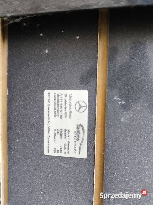 Podłoga bagażnika ruchoma Mercedes Vaneo Wolbrom