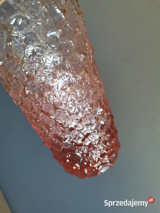 Stary unikatowy wazon huta Krosno projekt Katowice