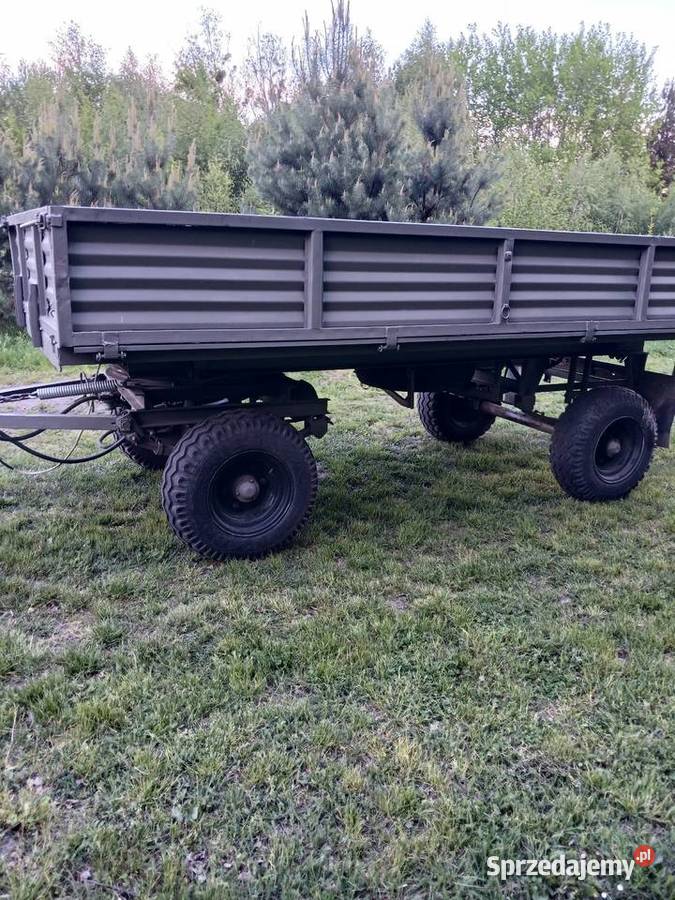 Przyczepa rolnicza d 732 ładna Maszyny rolnicze Krasnystaw