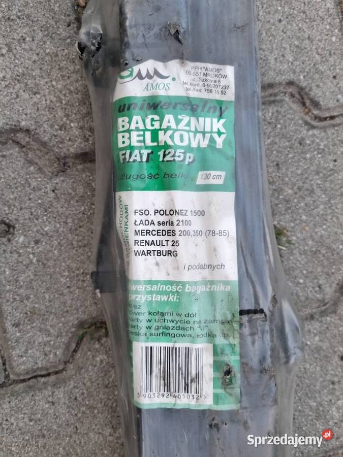 Nowy Bagażnik Dachowy Fiat 125p Łada Polonez FSO Skawina sprzedam