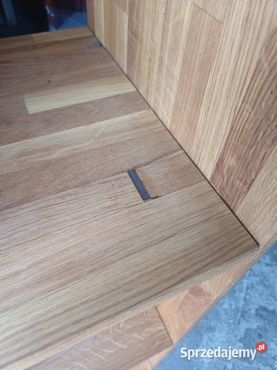 Regał stojący drewniany na książki Suchorzew
