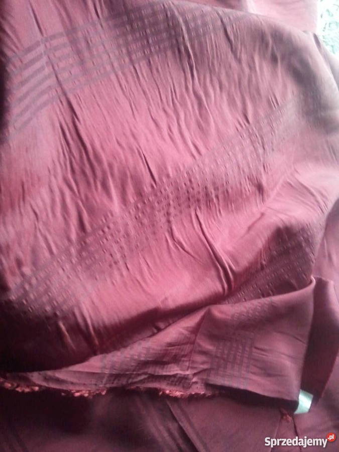 Tkanina zasłonowa fiolet bordo wys285 zasłona Radom