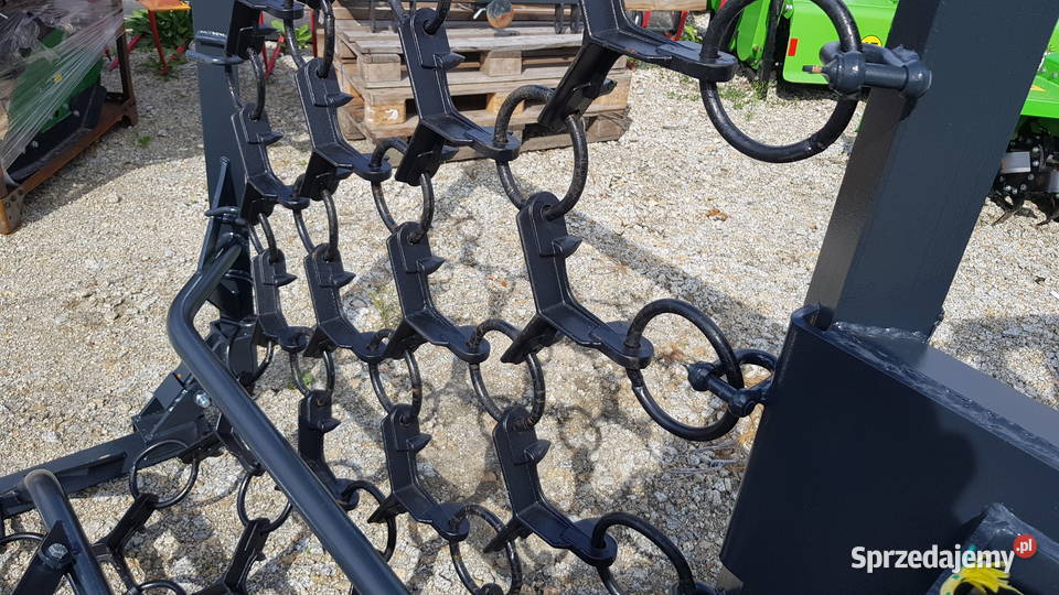 Włóka łąkowo polowa hydrauliczna Metal Technik Maszyny uprawowe Płock