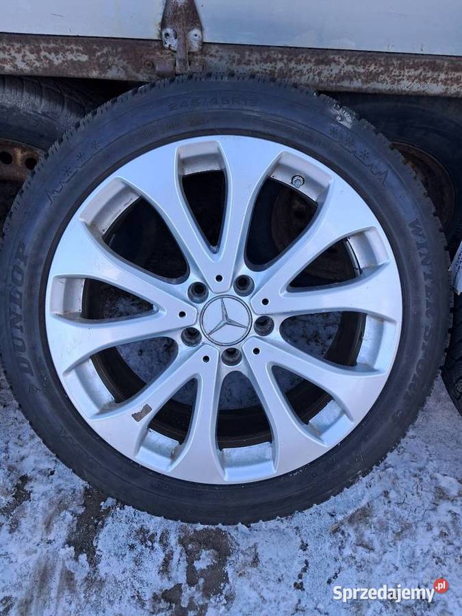 Koła Mercedes 5x112 24545R18 ET43 opony Dunlop Toruń sprzedam