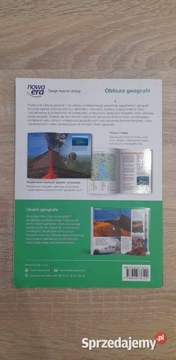 Książka oblicza geografii 1 zakres podstawowy miękka Chynowo