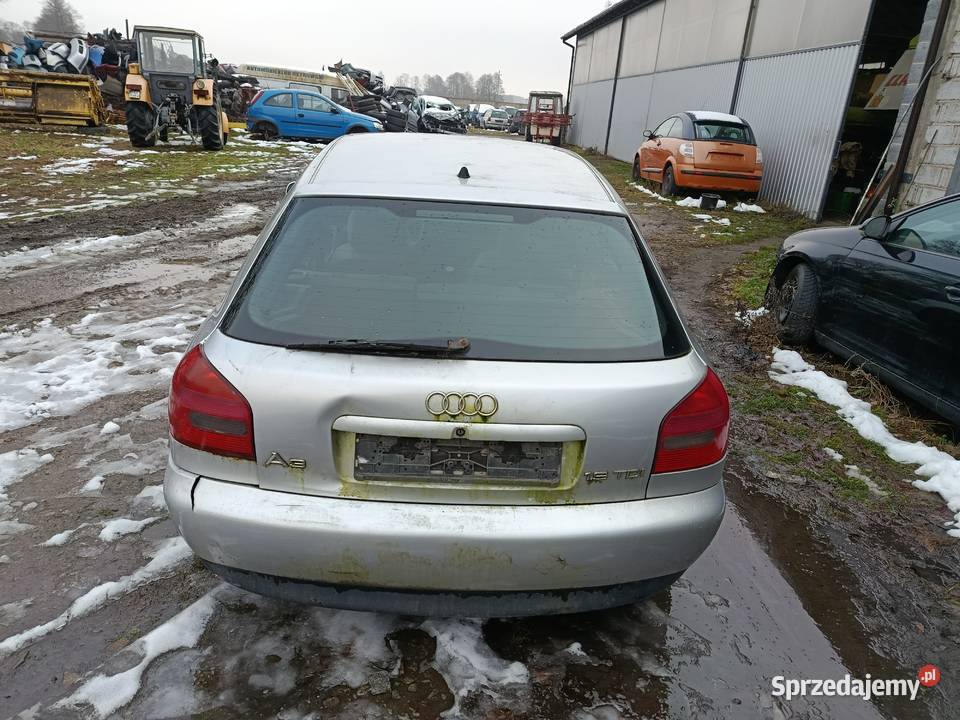 Audi A3 19 TDI 66 kW 2000 r dawca części Szklarka Myślniewska