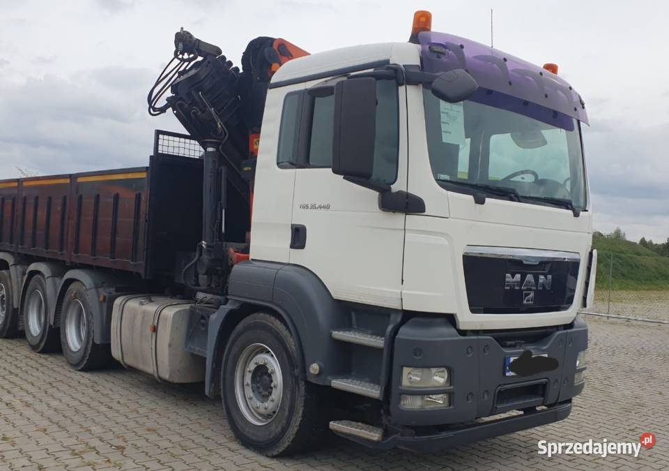 MAN TGS 35440 8x4 HDS nieuszkodzony Dębica