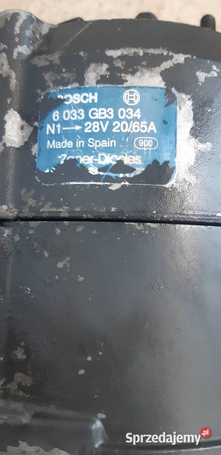 Alternator Scania 4 Bosch 6 033 GD2 034 ciężarowe kujawsko-pomorskie Koronowo