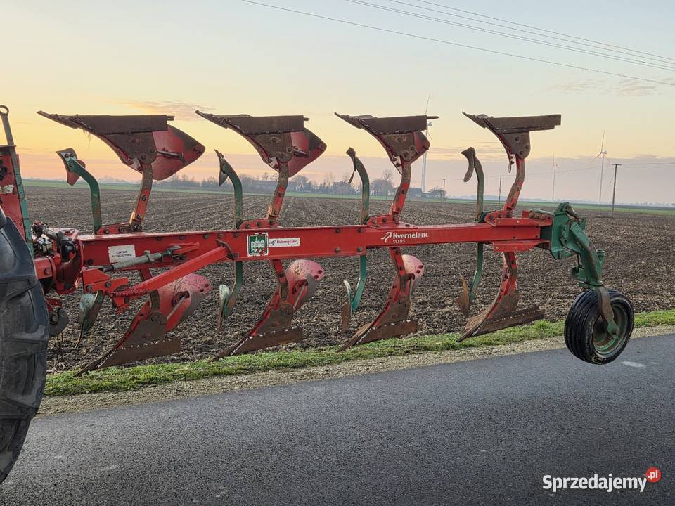 Pług obrotowy 4 skibowy kverneland vd 85 ładne