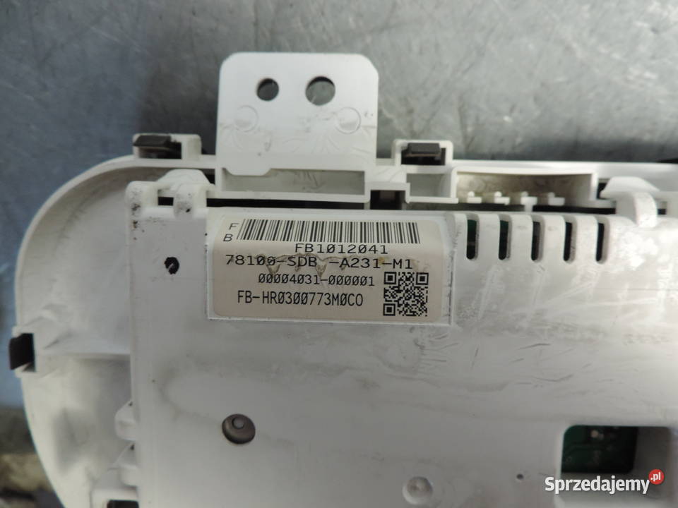 LICZNIK ZEGARY HONDA ACCORD VII 20 16V AUTOMAT Nowy Sącz