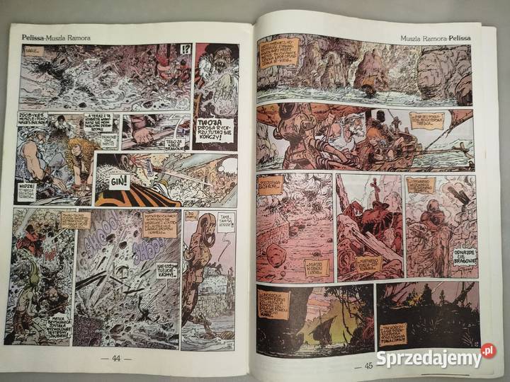 Komiks Muszla Ramora fantastyka Komiksy