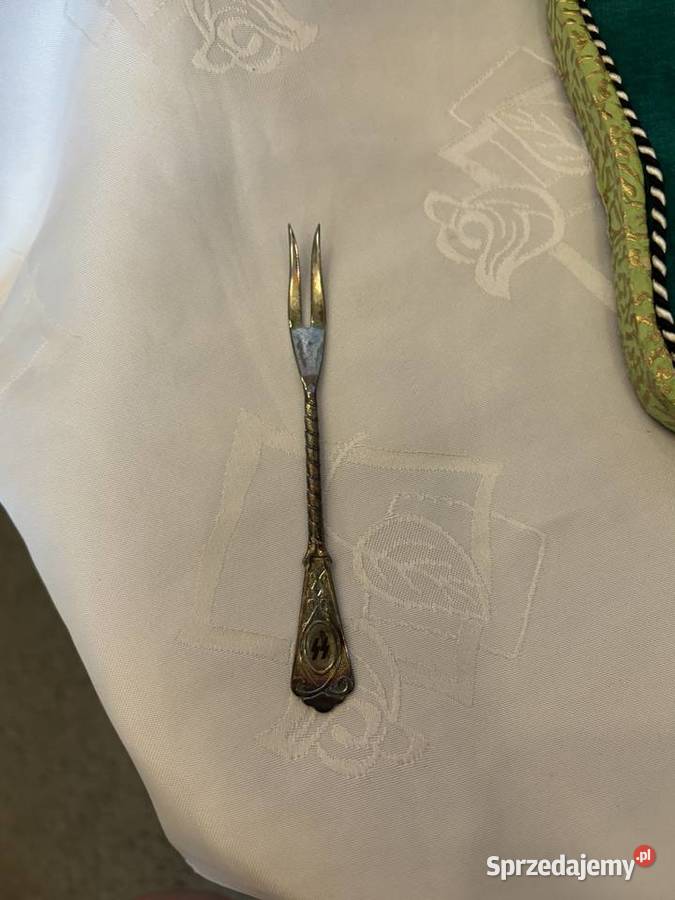 Widelczyki deserowe z kantyn oficerskich SS Kraków