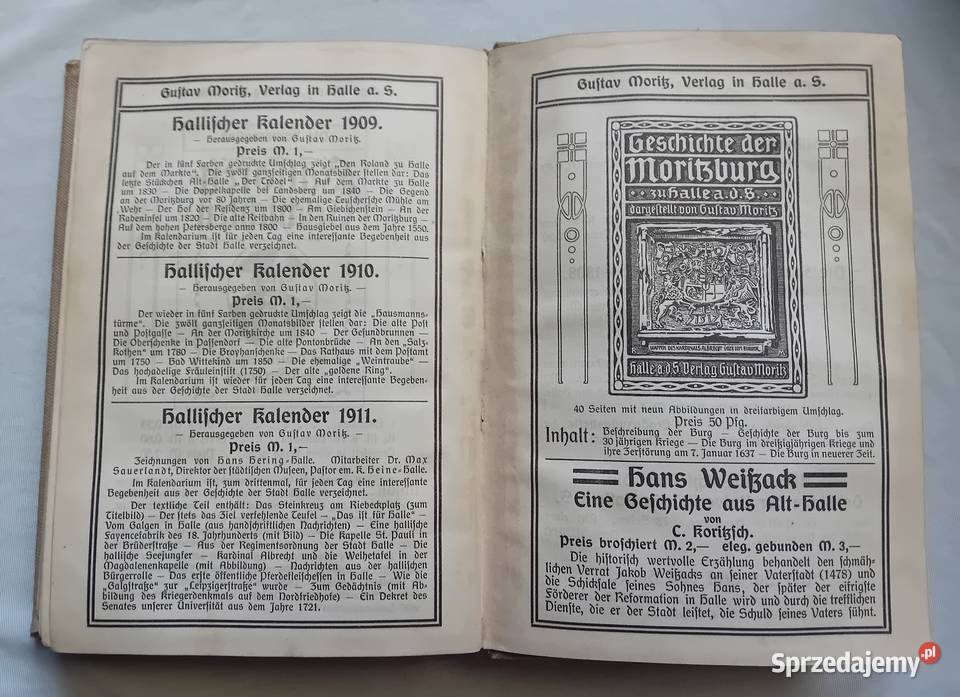 Georg Hesekiel SchellenMoritz Deutsches Leben im sprzedam