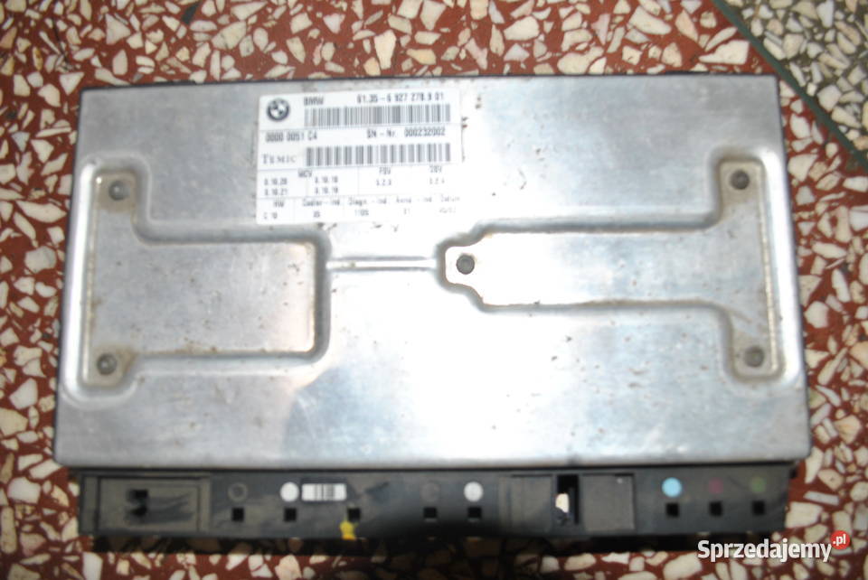 Sterownik fotela KOMFORT kierowcy BMW E65 E66 sprzedam