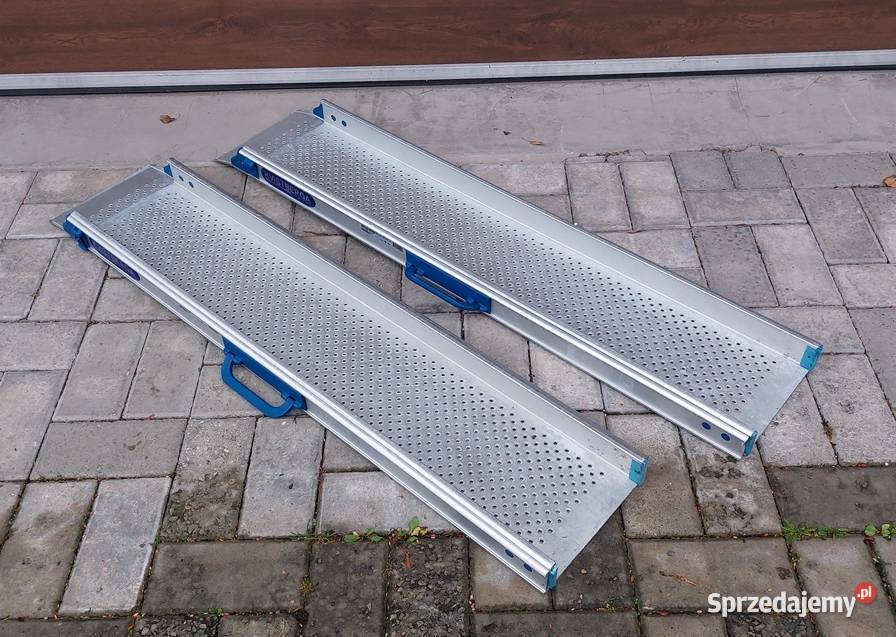 Rampy podjazdy aluminiowe składane 116202 firmy