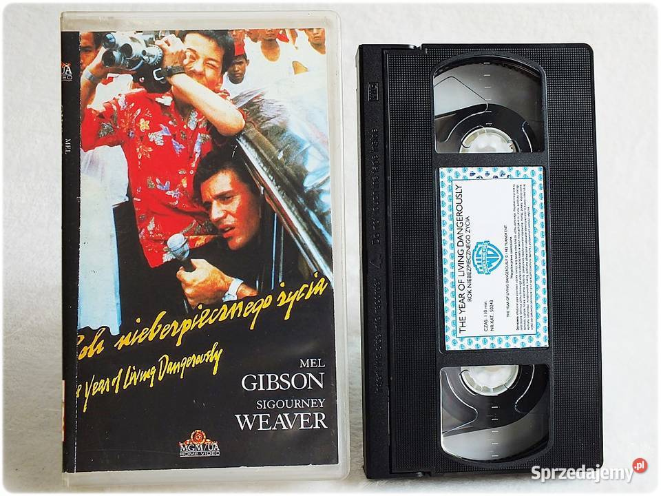 Kaseta VHS Niebezpiecznego Życia Film na Video Filmy Żary sprzedam