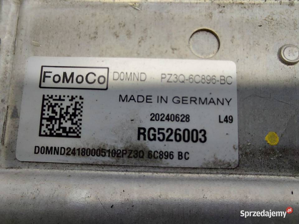 Ford Transit Custom II 2024 osłona chlapacz