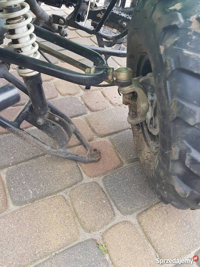 Uszkodzony quad 110 Czarne