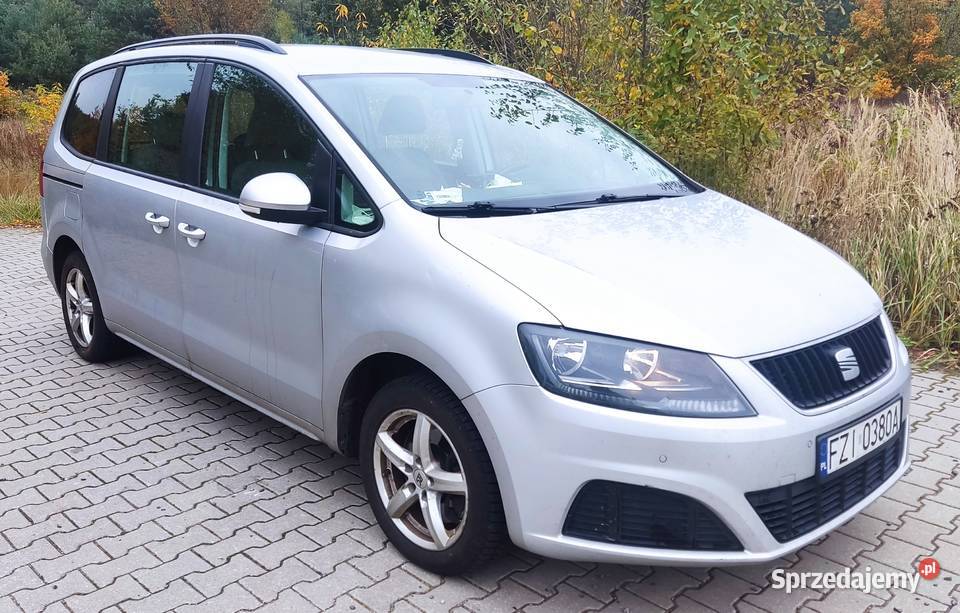 SEAT ALHAMBRA 20 TDI 140 2015 BEZWYPADEK przyciemniane szyby