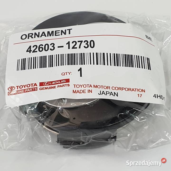 dekielki TOYOTA 62mm ASO dekle 4 czarne Bełchatów