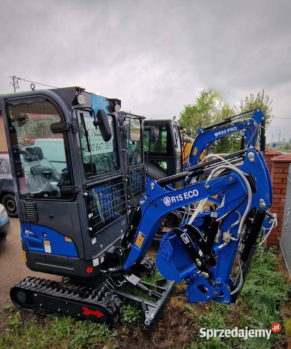Minikoparka RIPPA R15 ECO Kubota Pasym