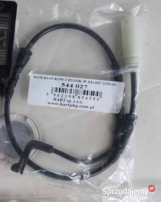 BMW e90 e91 HART CZUJNIK KLOCKÓW 544 027 przód Czujniki zużycia klocków Chełm