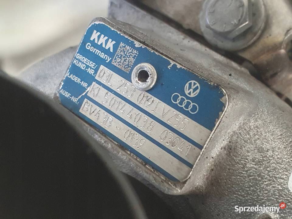 VW Golf VI 20 TDI TURBOSPRĘŻARKA turbo Janów