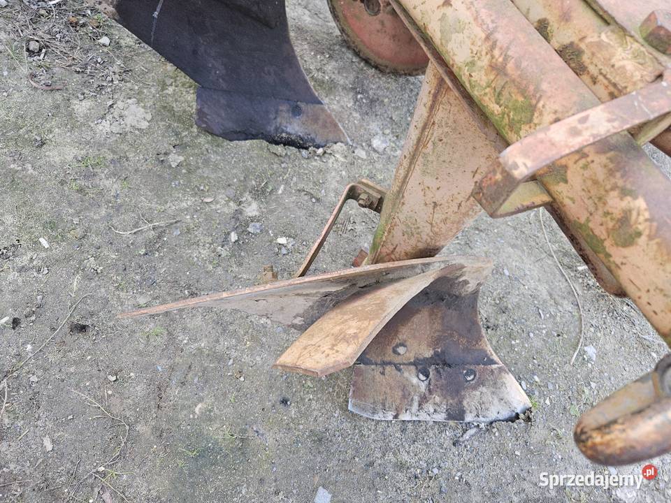 Pług 2 skibowy unia grudziądz Żółkiewka-Osada