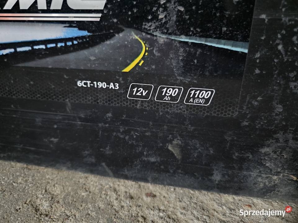 Akumulator 12v 190ah pomorskie Somonino
