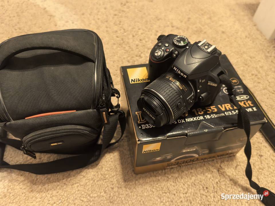 Nikon D3300 praktycznie nowy Łowicz