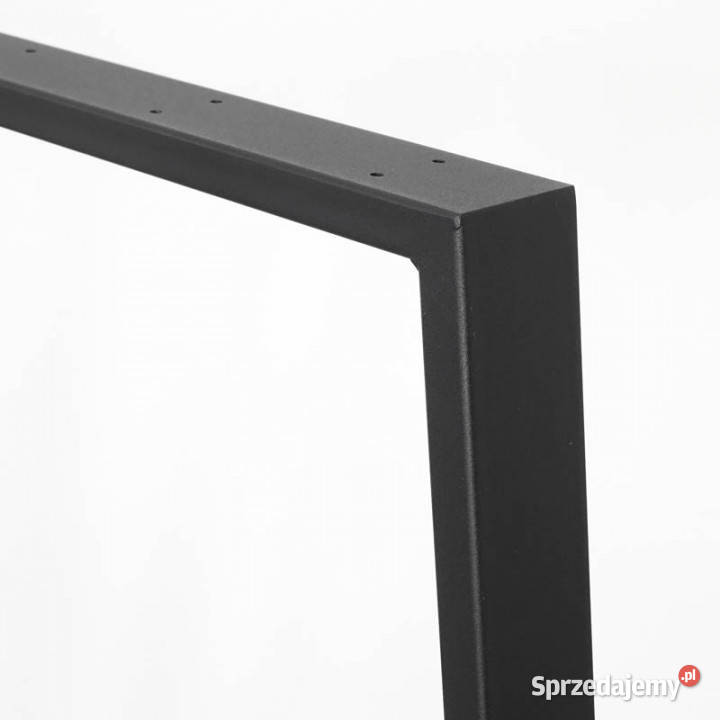 Noga do stołu metalowa TRAPEZ BASIC 65x71 CZARNA Chmielnik