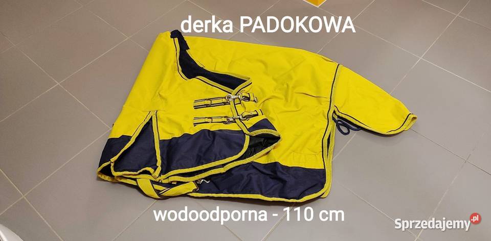 Derka padokowa wodoodporna podszyta polarem 110 Akcesoria dla zwierząt Jasień