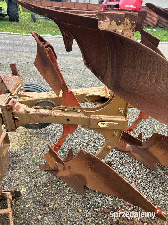Pług GOIZIN obrotowy 5 skibowy NON STOP nieuszkodzony Pługi Bogoria