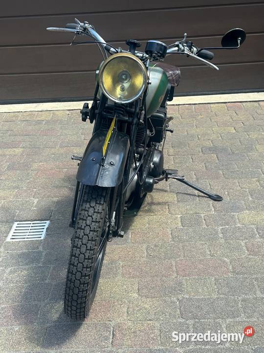 BSA M20 1945 Zabytek Biała karta dodatki Krotoszyn