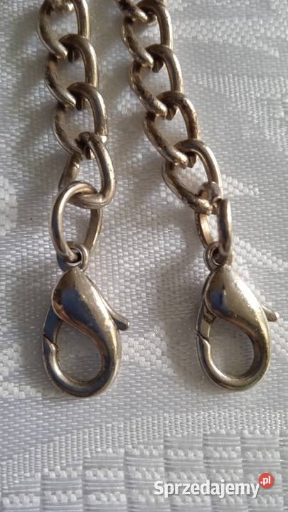 MASYWNY ŁAŃCUSZEK MĘSKI PRZYPINKA sprzedam