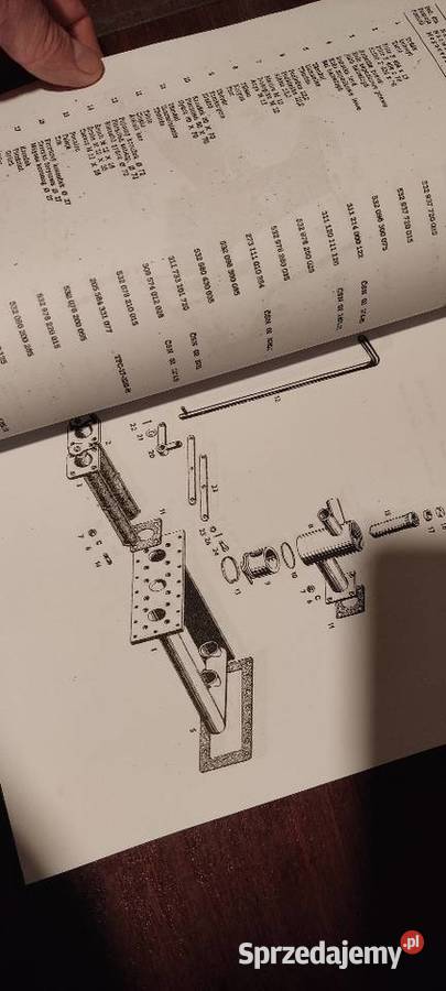 Katalog części ładowacz UNHZ 750 ND022 033 031 Stalowa Wola