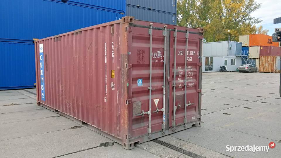 Kontener morski 6 metrowy 20 DV POLKONT