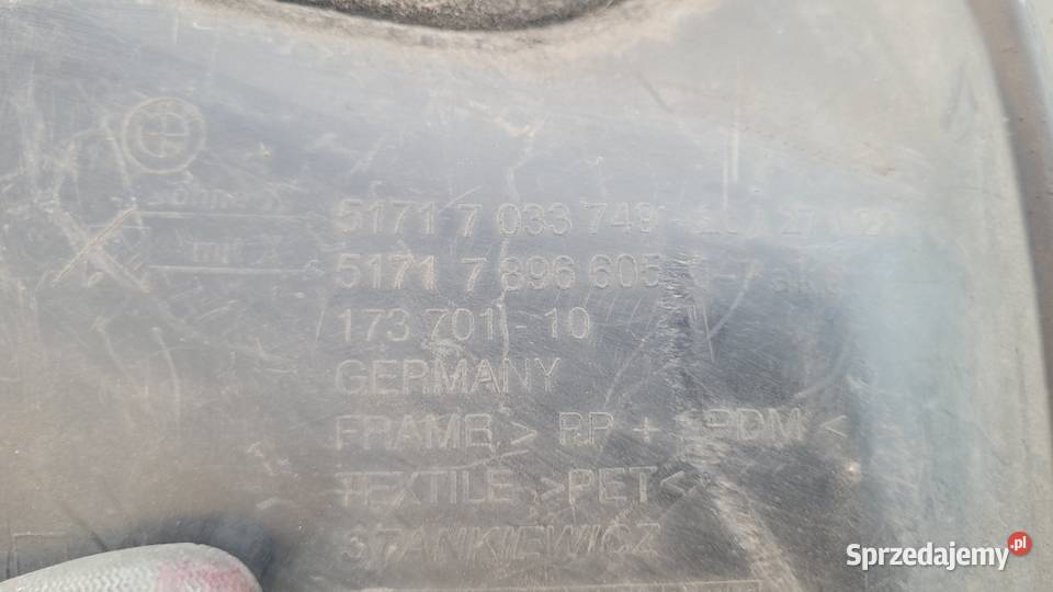 NADKOLE LEWE PRZEDNIE LEWY PRZOD BMW 5 E60 E61 Ruda Śląska