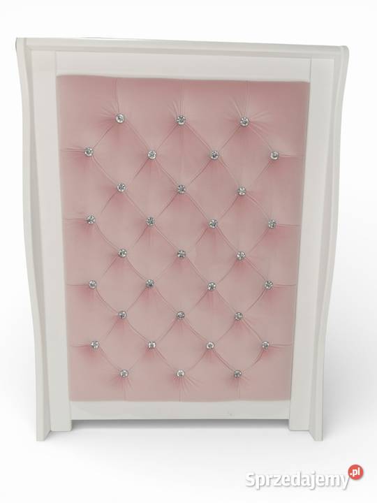 Łóżeczko dziecięce RÓŻOWE tapicerowane 120 x 60 Meble Szczecin sprzedam