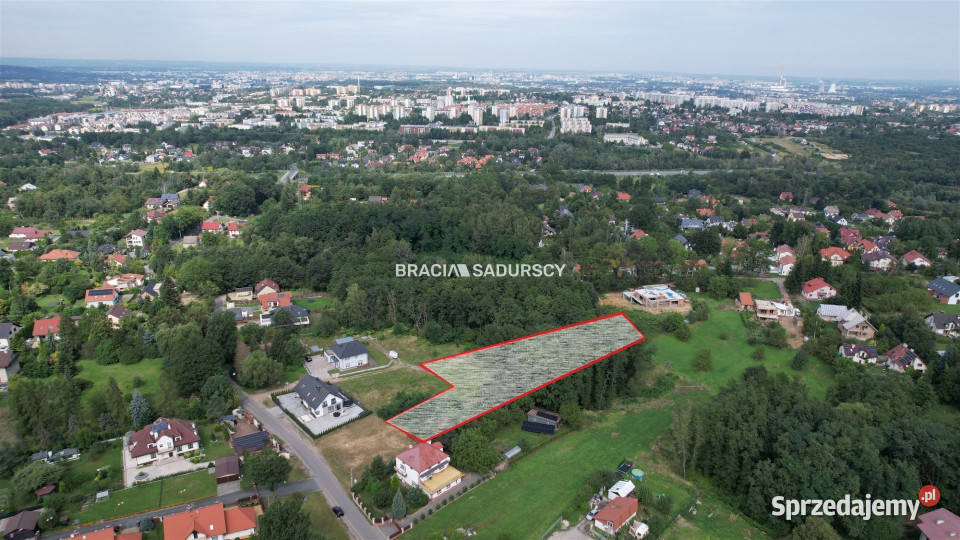 sprzedaży działki 3678m2 Kraków Podgórki